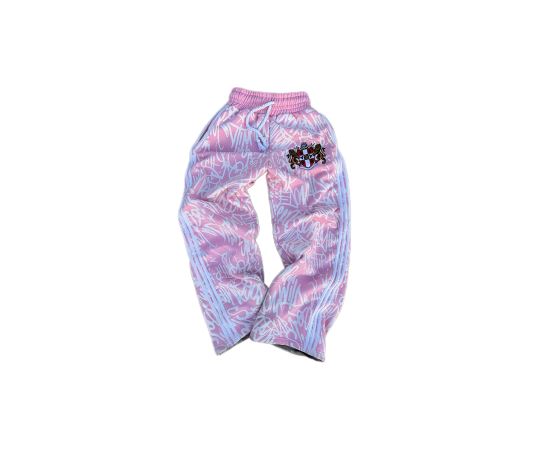 Pink Graffiti Sweats